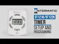 Complete Guide Intermatic DT121K DT122K Digital Plug-in Timer Setup Programming