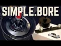 C10 SIMPLE BORE DIY Kit to install transport wheels on your C10 No spacers or machine shops