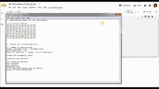 Python-Calculation of bins