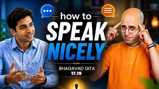 How To Speak Nicely  || Bhagavad Gita || 17.15 | HG Amogh Lila Prabhu