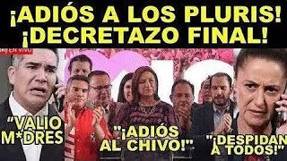 SE ACABÓ EL CHIVO‼️¡ECHAN A L@S PLURIS DEL SENADOO! HACE INSTANTES PRIAN FRIO HOY. POR INÚTILES