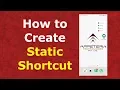 How to create Static Shortcuts in Android App - Part 1