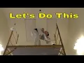 Drywall patching over skylights part 1 of 3