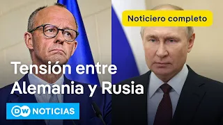 🔴DW Noticias 2 de septiembre: Alemania identifica a dos sospechosos rusos por dron con explosivos