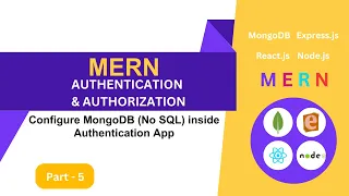 05# Configure MongoDB (No SQL) inside backend authentication application | React.js & Node.js