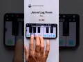 Lagu Jeene Laga Hoon Piano Tutorial #shorts