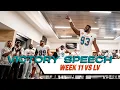 Listen in on the VICTORY SPEECH from Mike McDaniel and Calais Campbell l Miami Dolphins