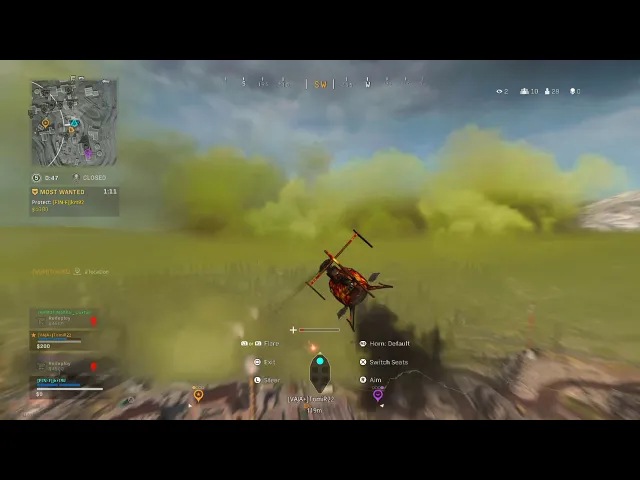 MW Warzone - Killed by a loadout drop