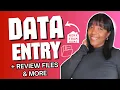 DATA ENTRY Quietly Review Files Work From Home Jobs 2026