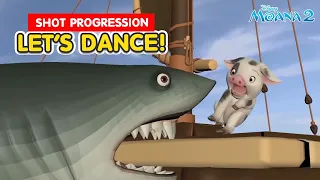 Moana & Moni Dance | Moana 2 | Animation Breakdown