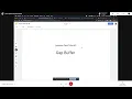 Monthly Tech Talk Gap Buffer