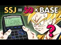 Is Super Saiyan Really a 50x Increase