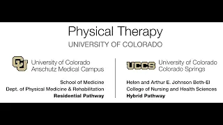 CU Virtual PT Information Session August 2025