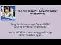 Download Lagu INSTRUMENTAL Romantic Sunday - Car, The Garden (Hometown Cha Cha Cha OST Part 1) | Lyrics