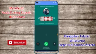 nada dering seperti di bandara tutorial hp