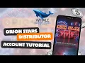 Orion Stars - How To Setup Subdistributor Store Accounts For Distributor Tutorial