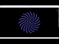 Fibonacci Spiral using Java 3D Golden Ration e