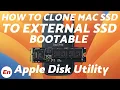 macOS How to CLONE Mac D to External SSD Make it BOOTABLE Using Disk Utility for FREE