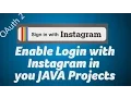 Enable Login with Instagram in your JAVA Projects