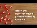 PB50 Class-Conditional Probability Density Functions