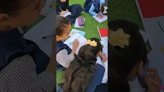 عيد الجلاء 30 نوفمبر عنوان درس التعبير في الصف الخامس ب مع معلمتهم المبدعة أ رنا الهاشمي 