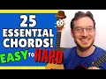 25 Ukulele Chords Every Beginner MUST Know Easy Fast