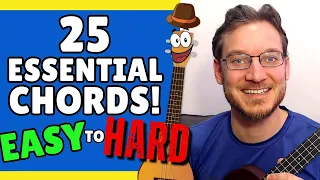 25 Ukulele Chords Every Beginner MUST Know Easy Fast