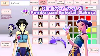 Pembaruan karakter Zoe di Sekolah Sakura💜💙