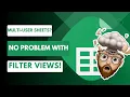 Multiple Users in ONE Spreadsheet Filter Views are a MUST