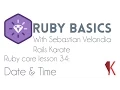 Ruby core - Date and Time