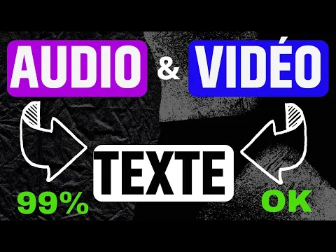 Download MP3 Convertir Vidéos et Audios en Texte en Quelques Minutes grâce à l'IA gratuitement. Transcrire !