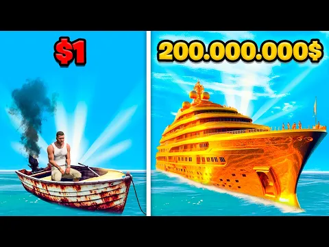 Download MP3 BARCO de 1$ VS BARCO de 200.000.000$ en GTA 5