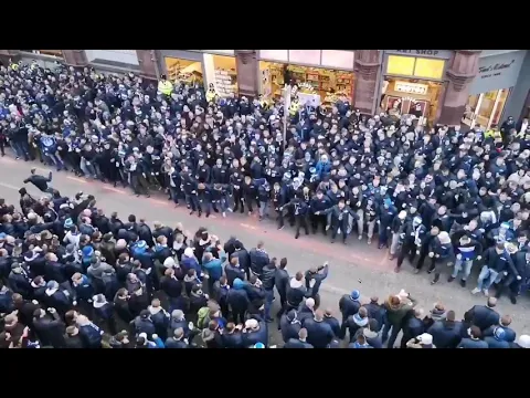 Download MP3 Schalke Fans go crazy in the streets of Manchester