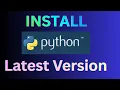 Install Python 3 14 Latest Version on Windows 11 Easily Standalone Installer 2025 Step by Step