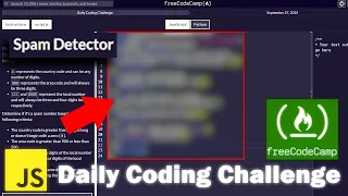 JavaScript Daily Code Challenge 25 - FreeCodeCamp