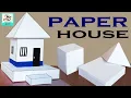 how to make house model using 3D geometric shapes