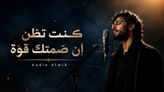كنت تظن أن صمتك قوة  وأن تماسكك سيبهرني دندنها