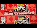 3 King Crossword Illinois Lottery Scratch offs for 25