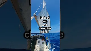 A perfect sail! 🤩⛵️ #liveaboard #sailing #boating #adventure #freedom