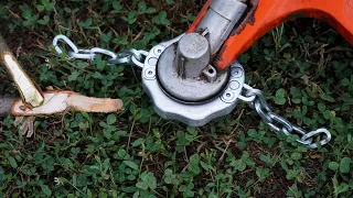 CHAIN Trimmer Head REVIEW AND TEST