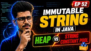 Immutable String in Java String Constant Pool vs Heap Memory Java Full Course