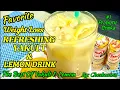 How to Make YAKULT LEMON Healthy Refreshing Drink Best Weight Loss Drink
