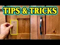 Installing Cabinet Handles Tips Tricks DIY with Menards materials