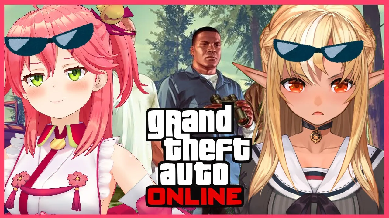 【GTA Online】みこ先輩から学ぶエリートな悪●道【ホロライブ/不知火フレア】