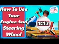 Raft - How To Use Your Engine And Steering Wheel