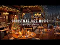 Lagu Warm Night at Christmas Coffee Shop Ambience 🎄 Christmas Jazz Instrumental Music \u0026 Fireplace Sounds