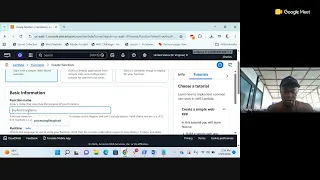 Create Your First AWS Lambda Function AWS Class for Beginners