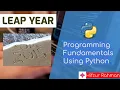 7 Leap Year Program in Python Python Tutorial for Beginners by Hifzur Rahman