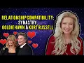 Relationship Compatibility Synastry Goldie Hawn and Kurt Russell