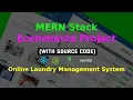 MERN Stack Ecommerce Project Online Laundry Management System Source Code